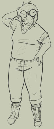Fullbody Lineart