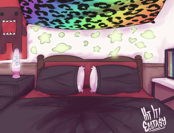 Complex Background for a Fullbody